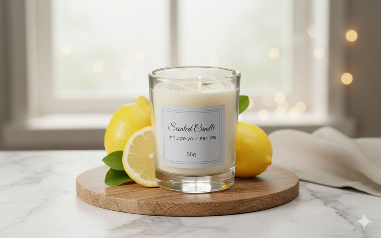 Bougies Parfumée Lemon
